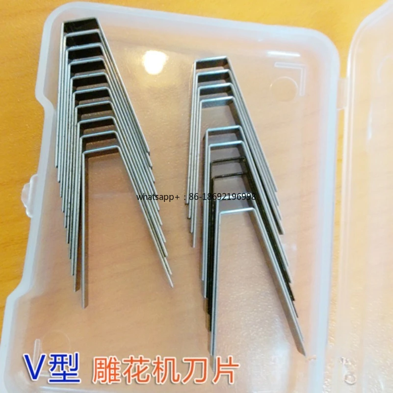 Special V-shaped Right-angle Blades for Rubber Tire Engraving Machines and Slotting Machines