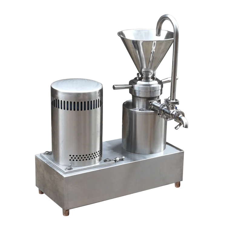 

2024 Hot Sale Commercial Electric Sesame Paste Peanut Butter Making Machine Small Pistachio Tahini Almond Cashew Colloid Mill