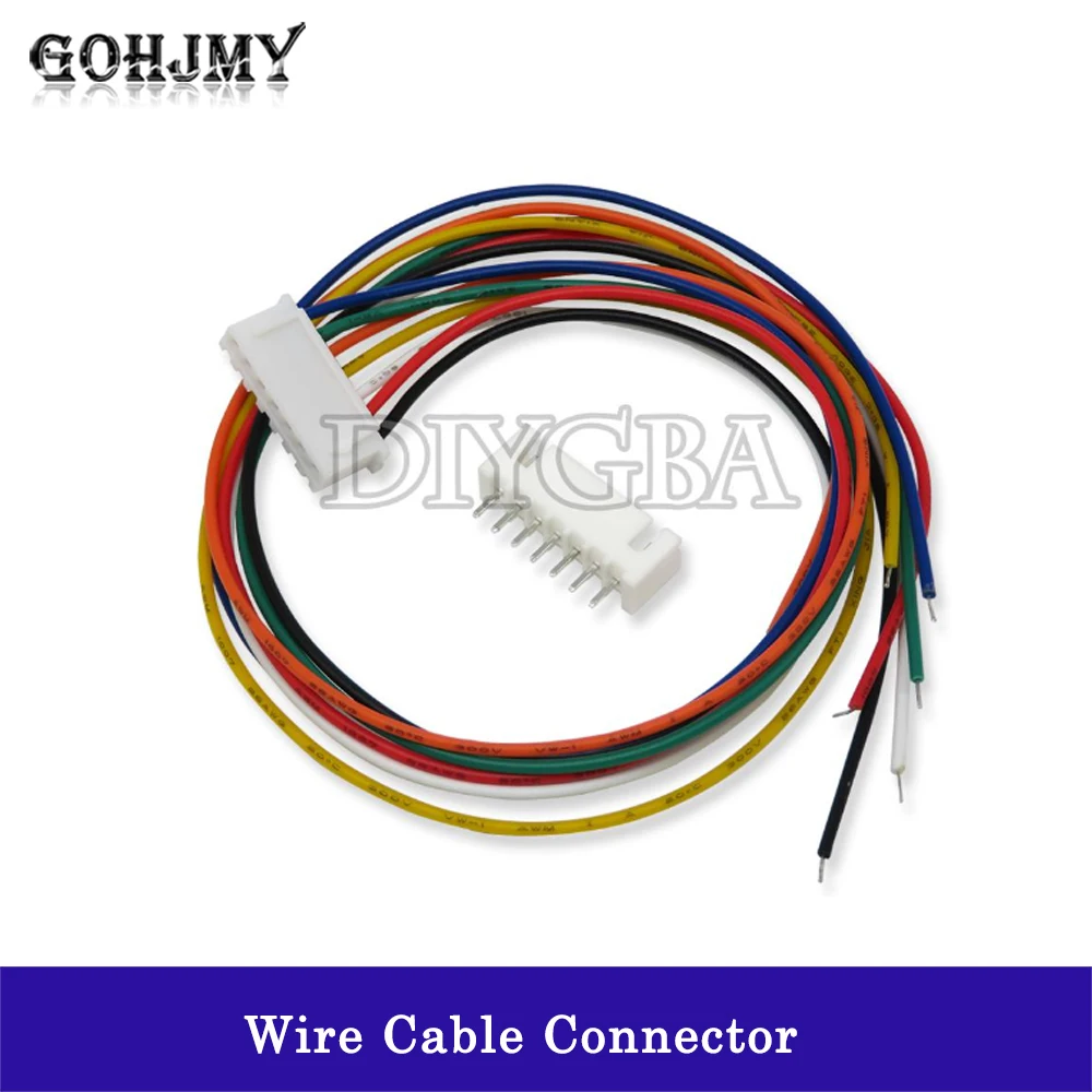 5 Sets JST XH2.54 XH 2.54mm Wire Cable Connector 2/3/4/5/6/7/8/9/10 Pin Pitch Male Female Plug Socket 30cm Wire Length 26AWG