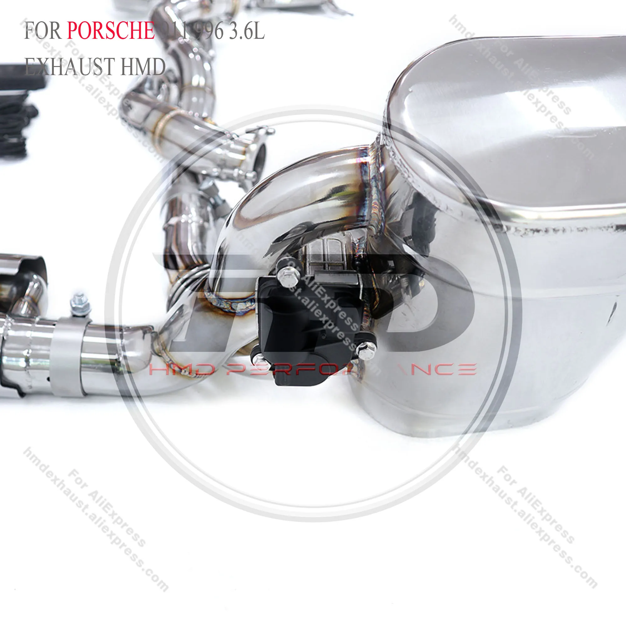

HMD Catback For Porsche 911 996 3.6L Exhaust system Stainless Steel High Performance Exhaust Pipe Remote Control Valve ﻿