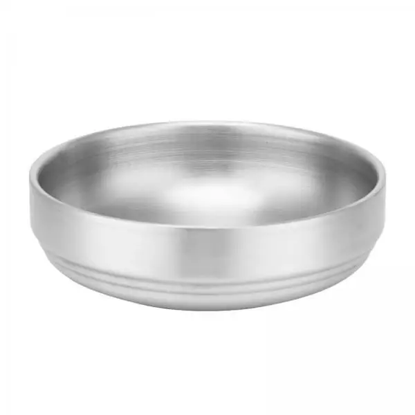 Kitchen Tableware Stainless Steel Sauce Dish Salad Bowls Soy Dipping Cups for Korean Snacks Sushi Plating view 2