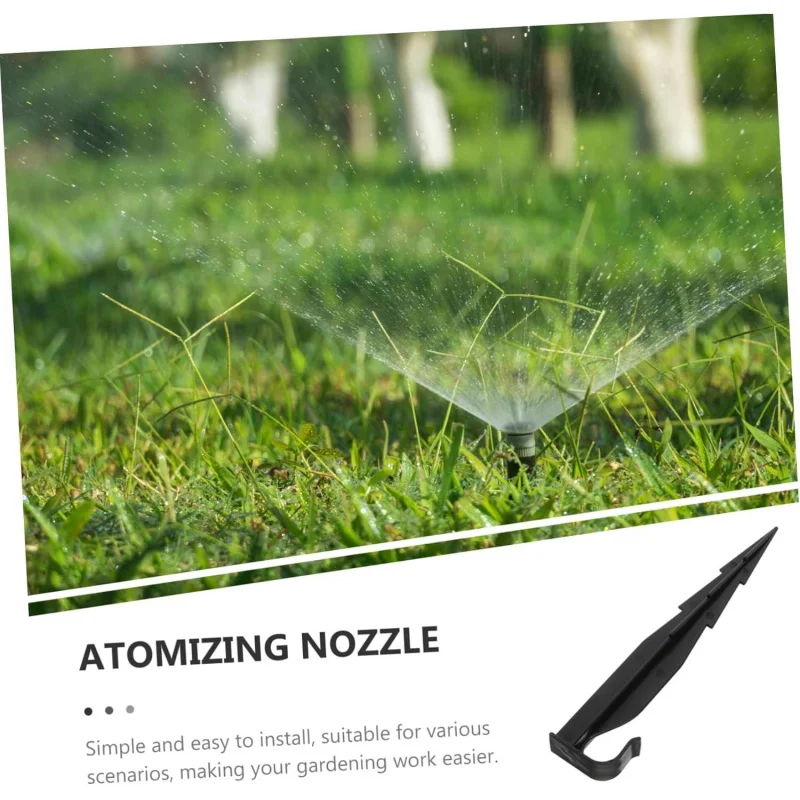 anti-loosening barbed irrigation ground plug, drip pipe support rod, agricultural greenhouse lawn water hose holder