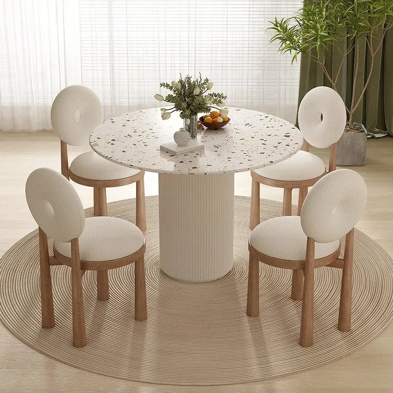Nordic Modern Dining Chairs Wood Kitchen Luxury Home Beautiful Dining Chairs Vintage European Chaises Salle Manger Furniture