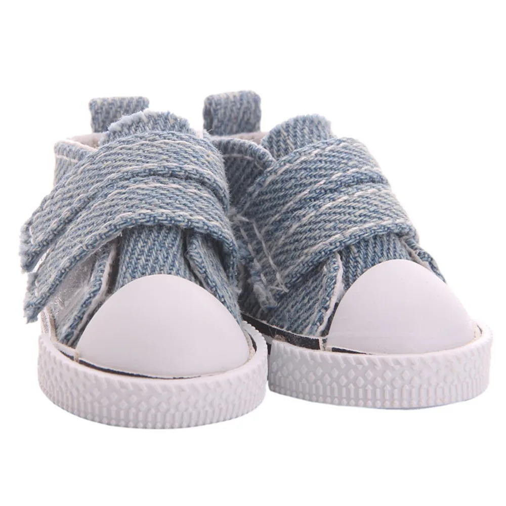 5cm  Casual for BJD Doll Shoes Replacement Hand-made Canvas Shoes Multiple Styles DIY Doll Changing Doll Children Toys