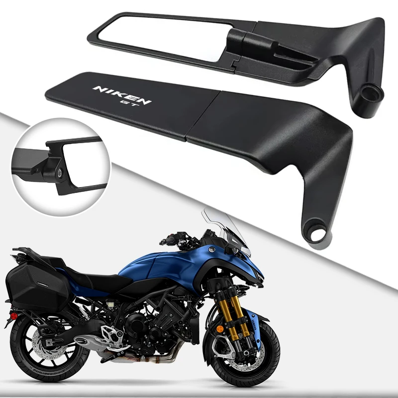 Motorcycle CNC Rearview Mirrors HD Motorbike End Side Mirror For NIKEN GT XJ6 XJ6F XJ6N XJR XJR1200 FJR Niken NikenGT RNINET