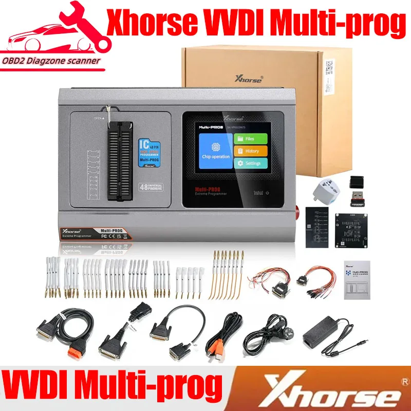 2025 Xhorse VVDI Multi-prog ECU Programmer Pro-level Programmer Tool Newly Support ECU TCU Read/Write/Clone Xhorse VVDI PROG