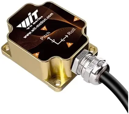 

2026 Premium Products Ultra-high Accuracy HWT9053-RS485 IMU Built in MMC3630 Magnetometer chip IP67 Waterproof AHRS 3-Axis Accel