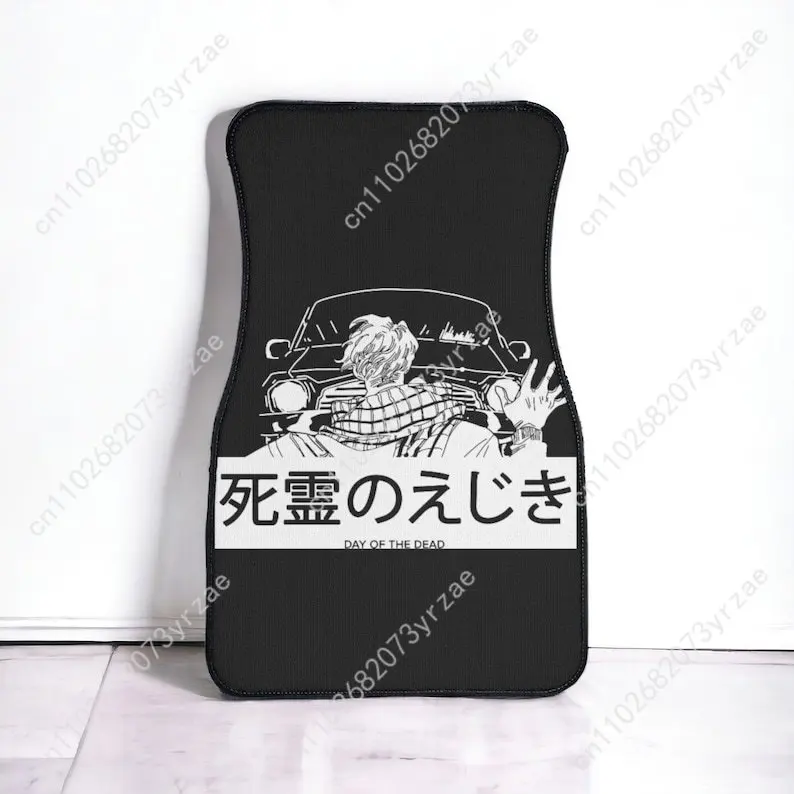 

Anime 4pcs Universal Car Floor Mats All-Season Fashionable Auto Interio Absorbent Non-Slip Washable Car Floor Mats