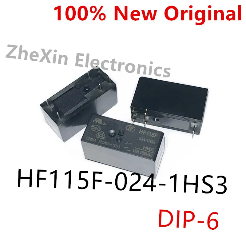 10PCS/Lot   HF115F-012-1HS3 、HF115F-024-1HS3 、HF115F-005-1HS3   New Power Relay   HF115F/012-1HS3 、HF115F/024-1HS3  /005-1HS3