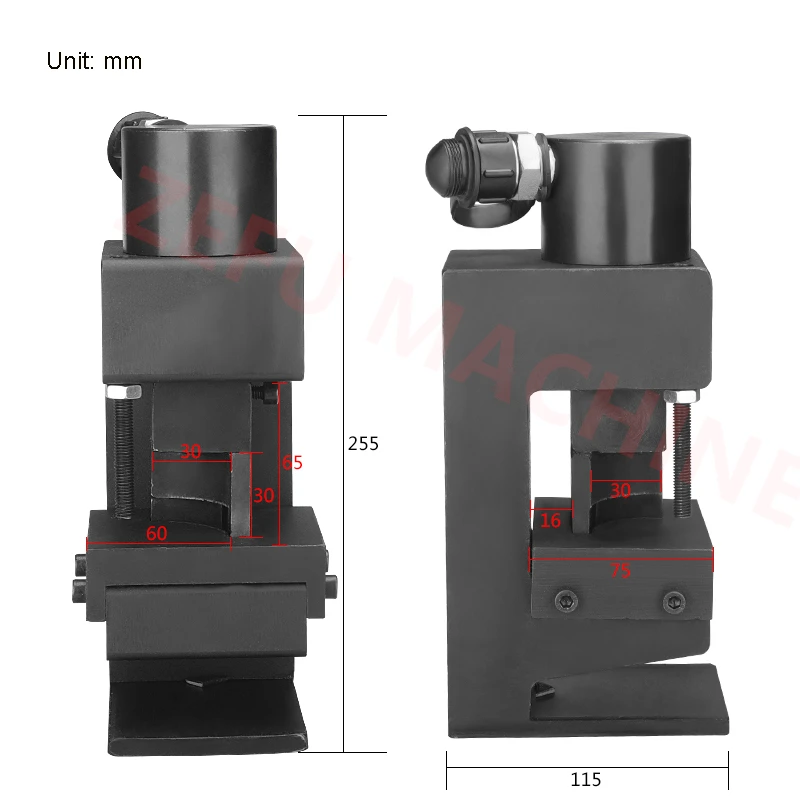 Hydraulic Angle Iron Chamfering Machine Split Cutting Machine Arc Cutting Machine Cutting Angle Steel Machine