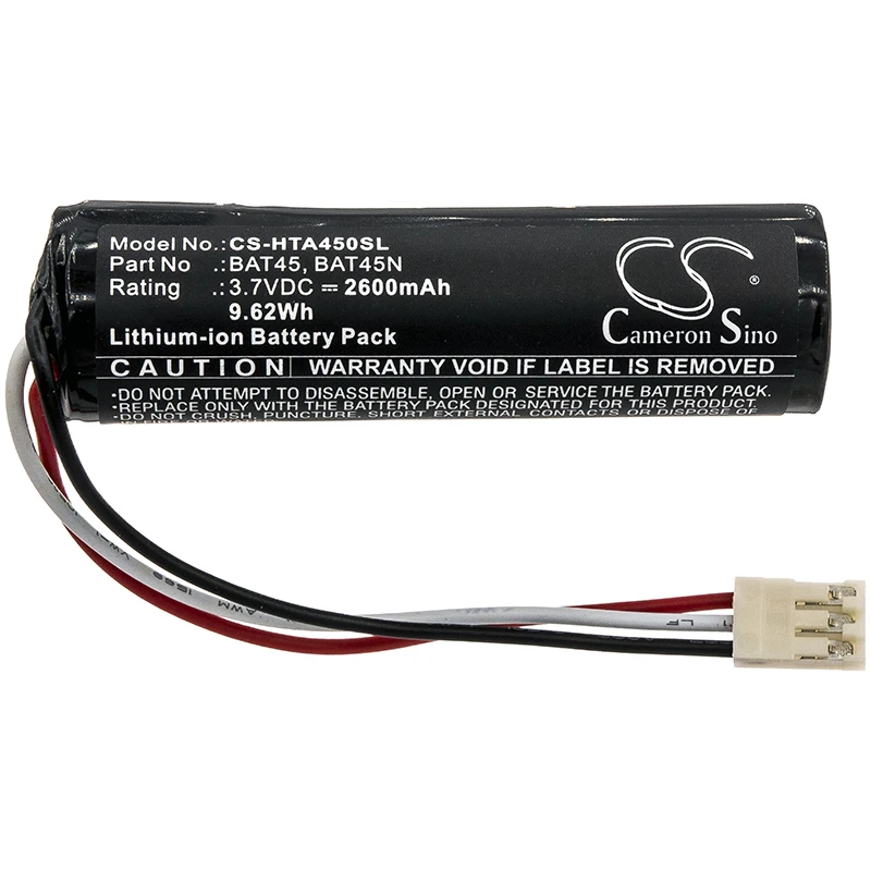 Li-Ion-Ausrüstung, Umfrage, Testbatterie für HT-Instrumente, 3,7 V, 2600 mAh, kompatible Modelle: PQA824, THT45, THT46