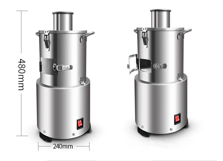 Machine à éplucher automatique électrique, acier inoxydable, éplucheur à sec, cuisine, 1995