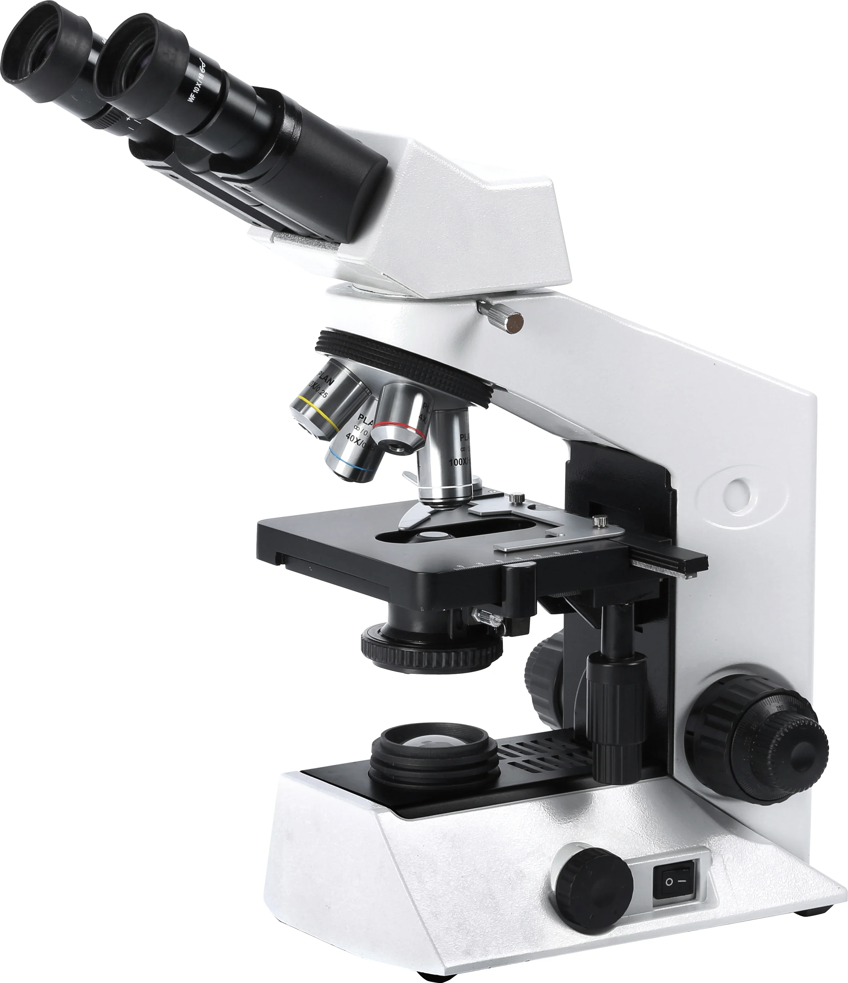 Lab Portable Multi-purpose Universal Optical System WF 10X 20mm Objective 4x 10x 40X 100X Biological Microscope For Education