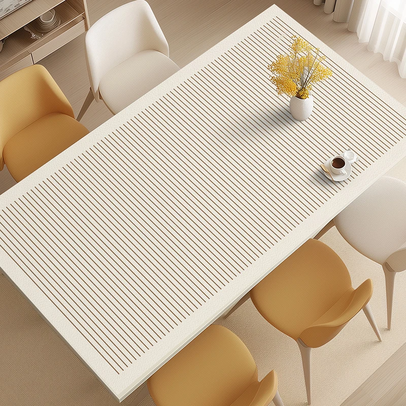 

tablecloth waterproof, oil-proof, leave-in, anti-scalding and heat-insulating coffee table mat, dining table mat