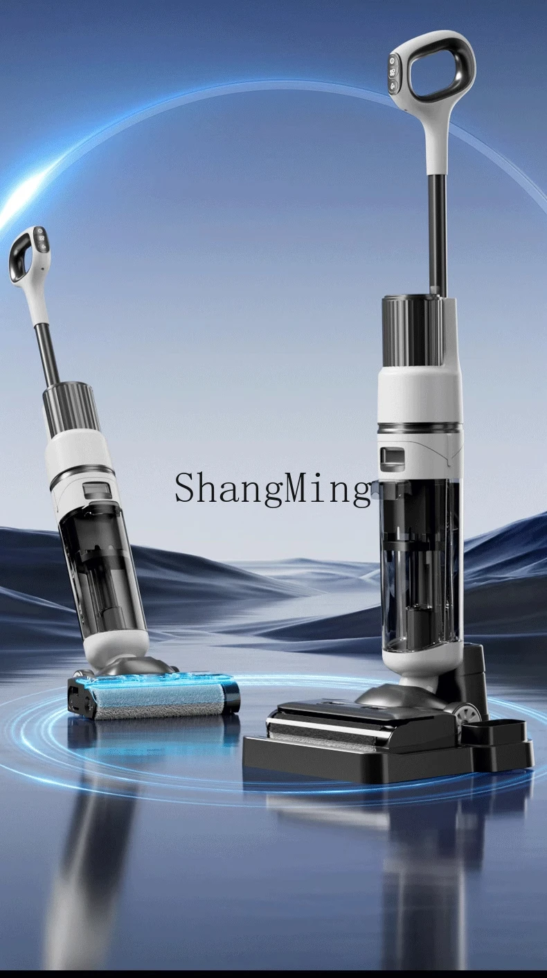 ZYY Waschmaschine Saugen und Abschleppen integrierter Roboter Haushalt Kehren und Wischen Drei-in-Eins-Elektromopp