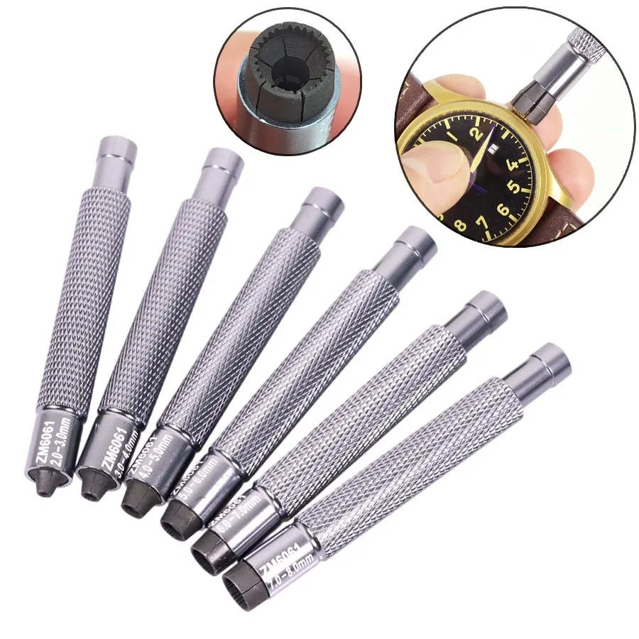 2-8mm Watch Crown Winding Tool Manual Mechanical Watch Crowns Winder Watch Repair Tool Metal Siameter 2-8mm