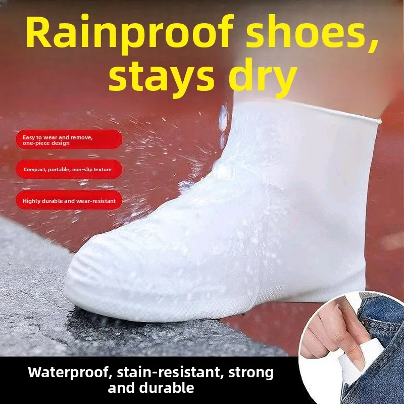 waterproof-thickened-silicone-shoe-covers-unisex-outdoor-use-anti-slip-rain-boots-covers-children's-foot-covers-for-rainy-days