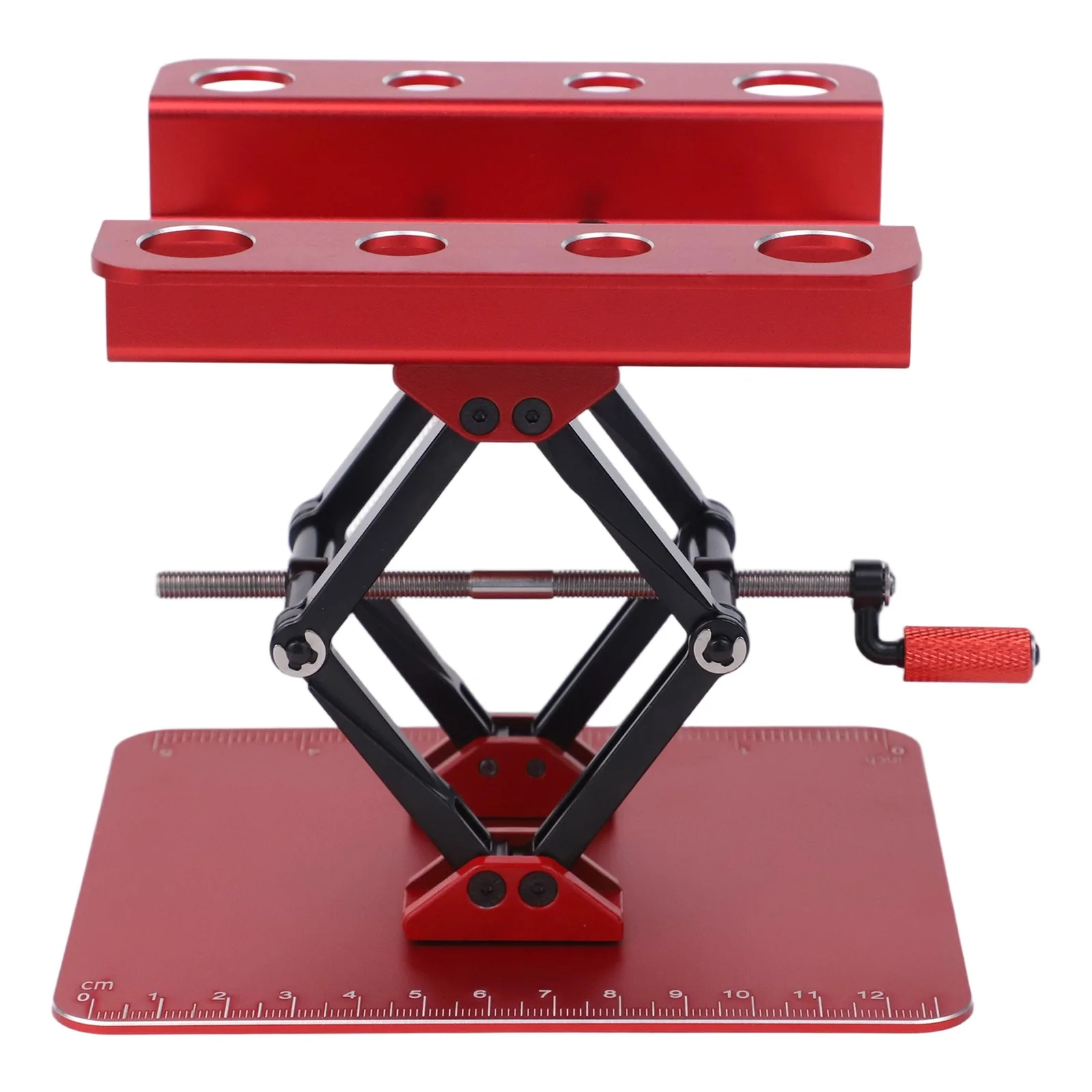 

Work Stand for RC Cars Made of For Durable Aluminum Alloy Adjustable Height with Non Slip Design for Hobbyists