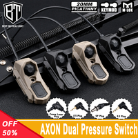 WADSN Tactical AXON Remote Dual Function Pressure Switch MLOK KEYMOD SF M300 M600 Flashlight Tail Switch Airsoft Accessories