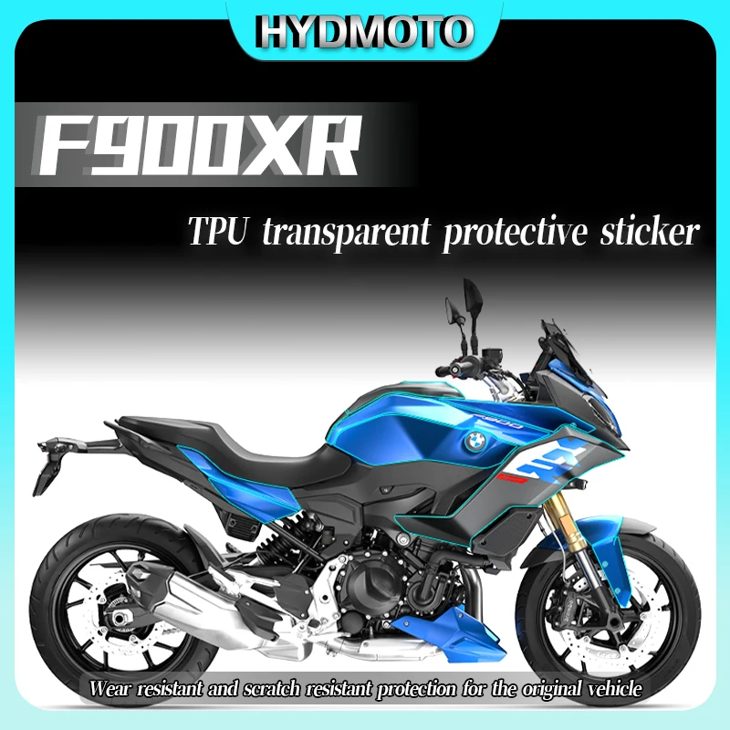 For BMW F900XR f900xr body protection film full body fuel tank film car stickers transparent invisible car cover modification