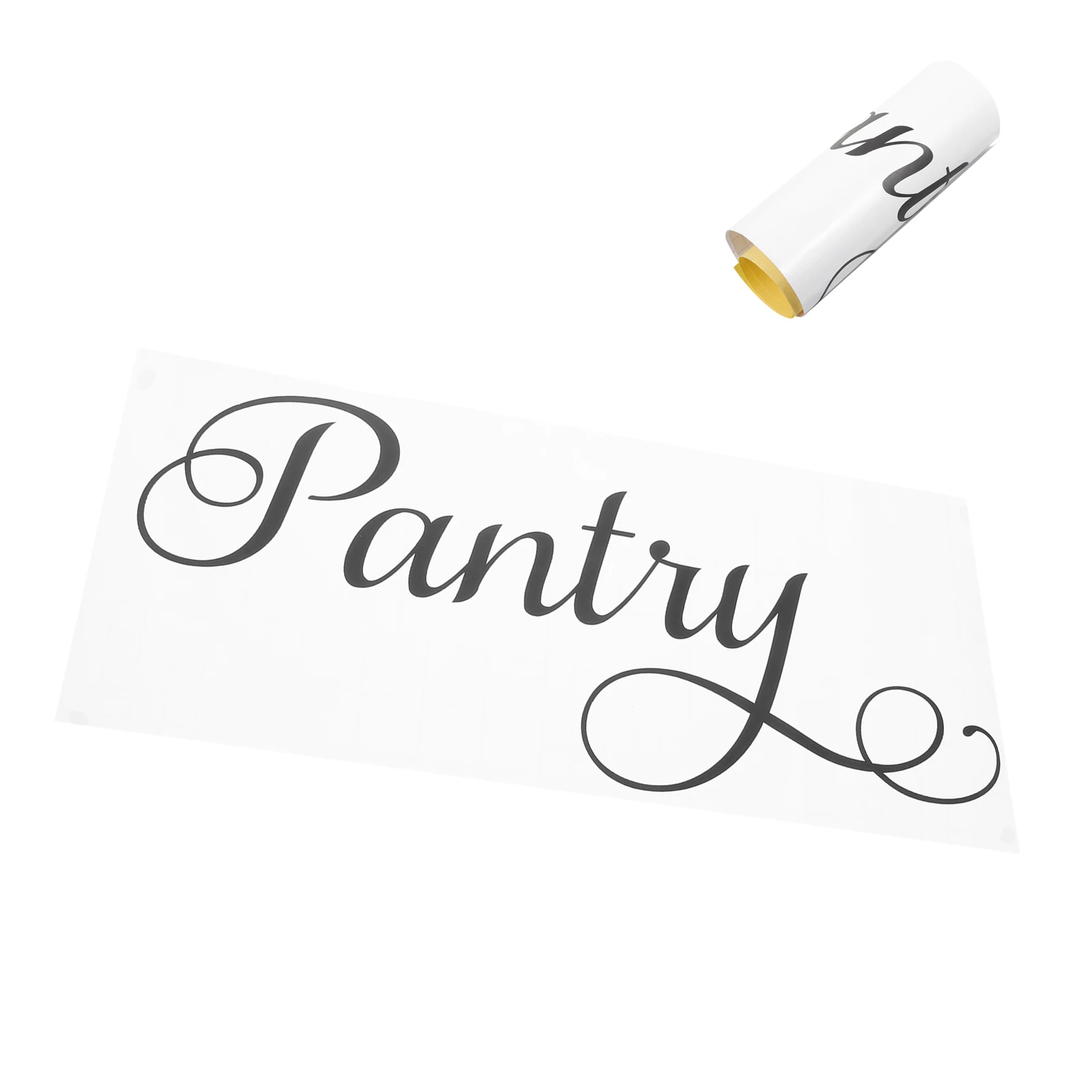 

Creative Wall Stickers Removable Pantry Room Decals PVC Vinyl Decor for Glass Walls Doors Home DIY Decoration Service Theme Wall