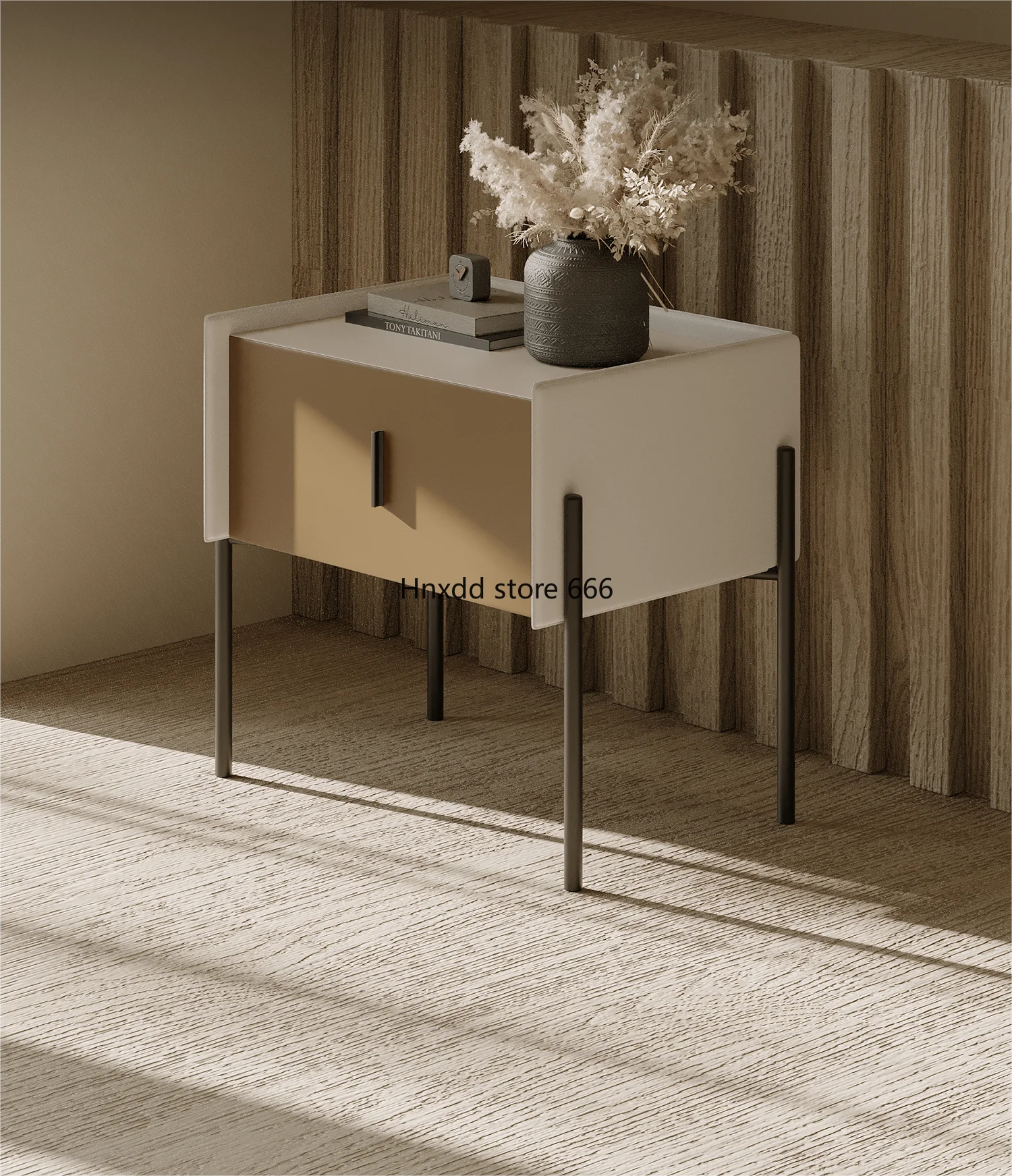 Modern minimalist bedside table