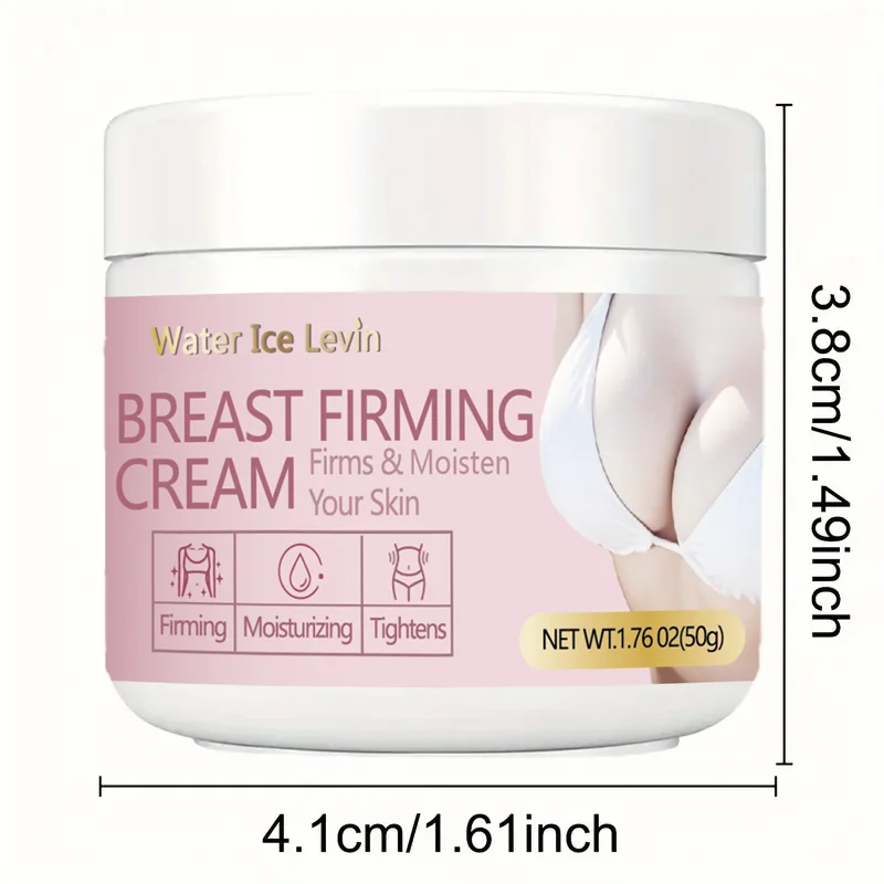 Breast Firming Cream - Moisturizes the Breasts, Increases Their Firmness - Suitable for Daily Breast Massage - Lightweight and Easily Absorbed, Suitable for All Skin Types