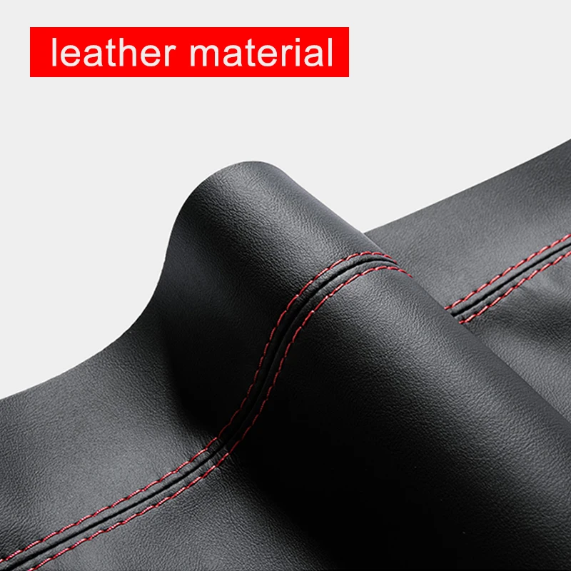 Leather Car Inner Door Panel Armrest Protective Case Microfiber Accessories For Toyota Corolla E210 2019-2021 2022 2023 Hybrid