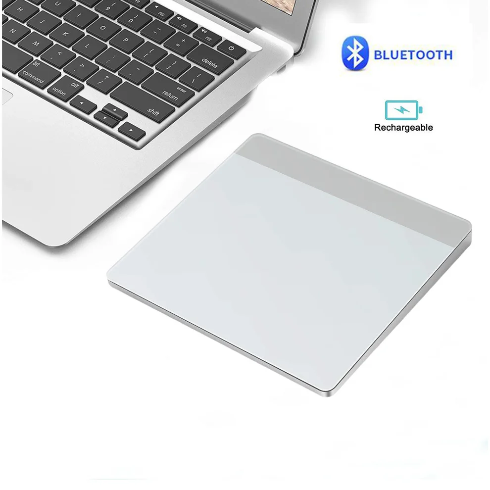 Jomaa Touchpad Trackpad External Bluetooth High Precision Trackpad with Multi-Touch Navigation for Desktop/Laptop/Notebook