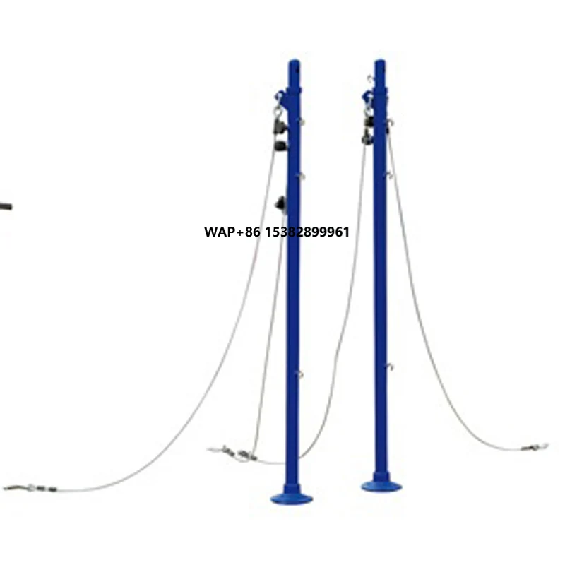 High Quality Volleyball and Badminton Net Pole Size Badminton Net Stand