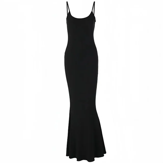 Damska Casual Lounge Slip długa sukienka seksowna bez rękawów Bodycon z odkrytymi plecami sukienki Maxi letnie szczupłe eleganckie seksowne stroje damskie Birt