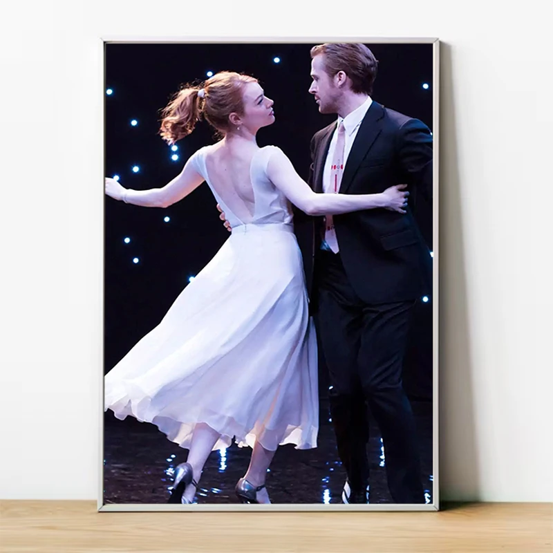 La La Land Music Movie Poster Paintings for Bedroom Decorative Painting Canvas Room Decor Wall Art Home Decorations Posters the