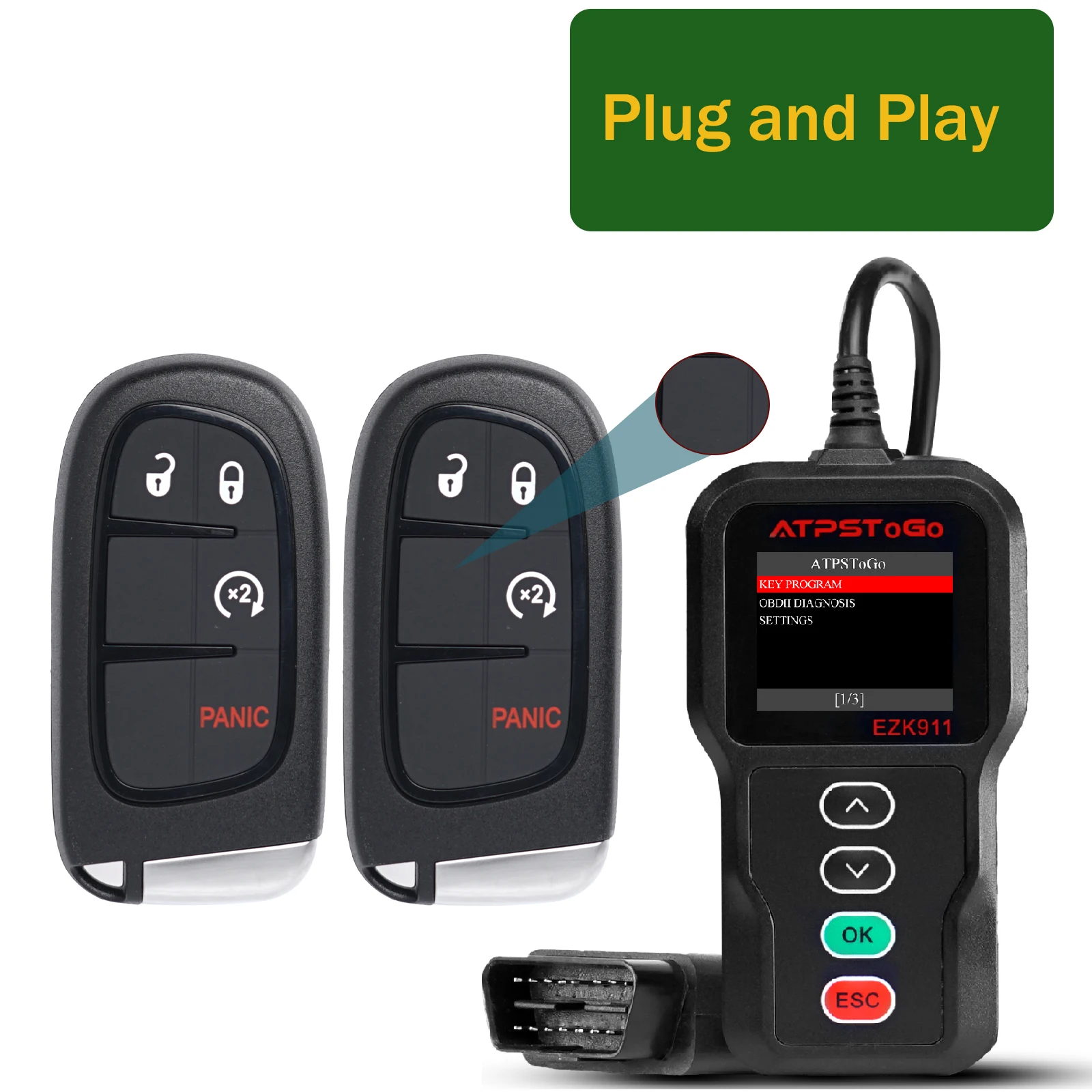 Variant: 4 button (smart key)