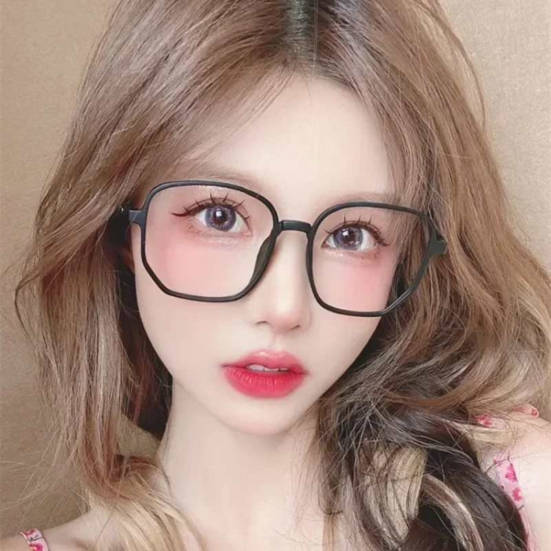 Lekkie Oprawki Okularów Anty-Blue Transparentne Okulary Optyczne Damskie Męskie Kwadratowe Okulary Blokujące Światło Okulary Korekcyjne