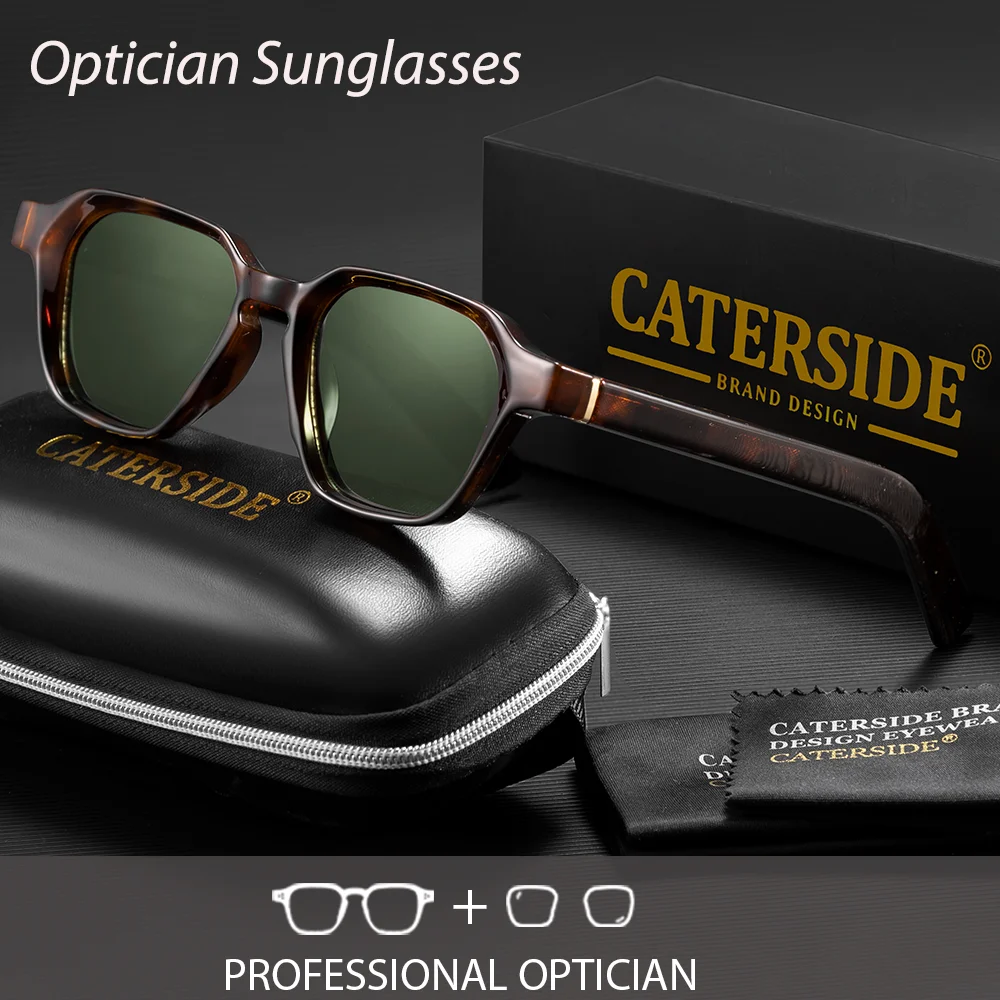 

Мужские солнцезащитные очки с диоптриями CATERSIDE, индивидуальная рецептурная коррекция, женские очки для активного отдыха, необходимые при близорукости, оптические солнцезащитные очки UV400