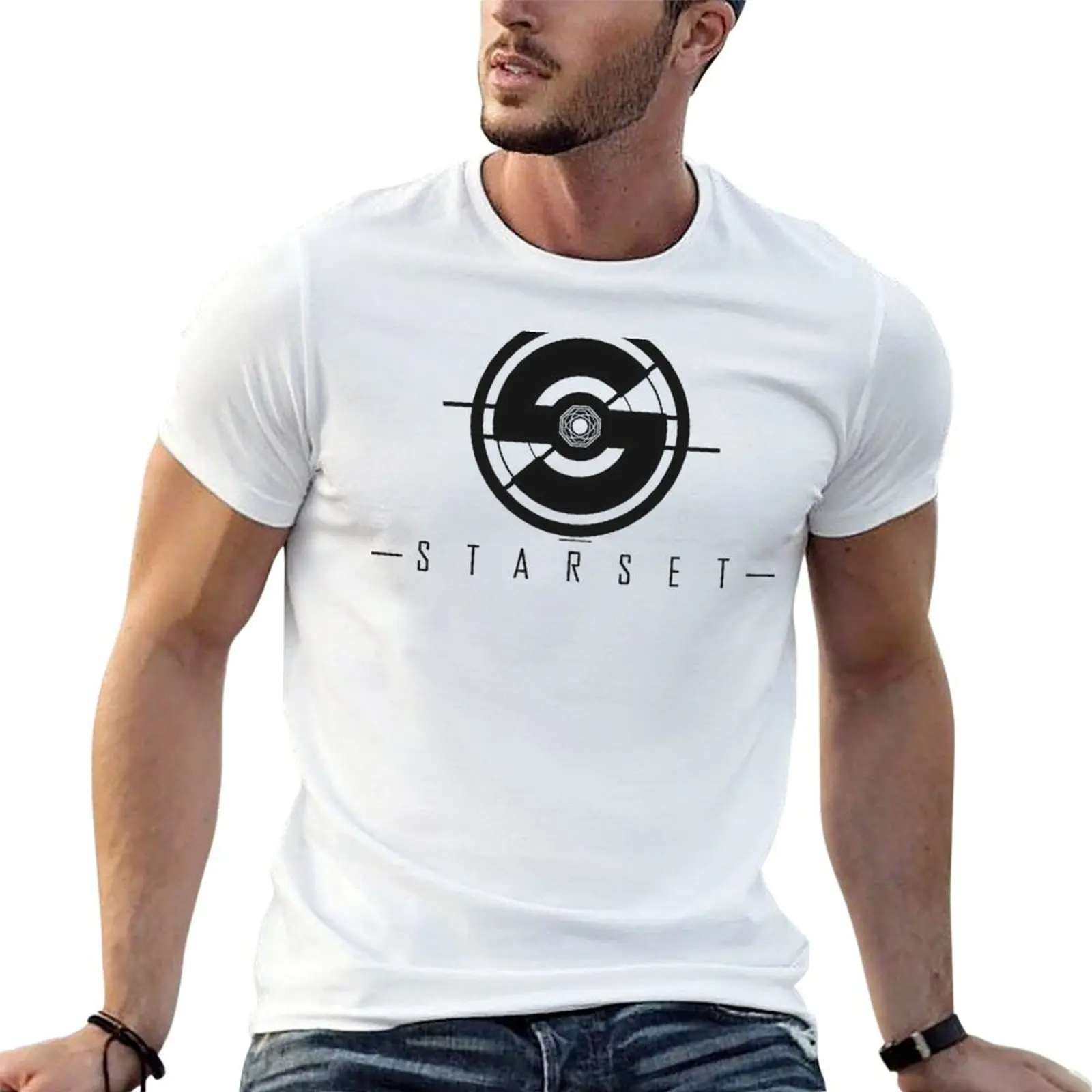 Starset تي شيرت قطن تي شيرت رجل تي شيرت مخصص طباعة تي شيرت