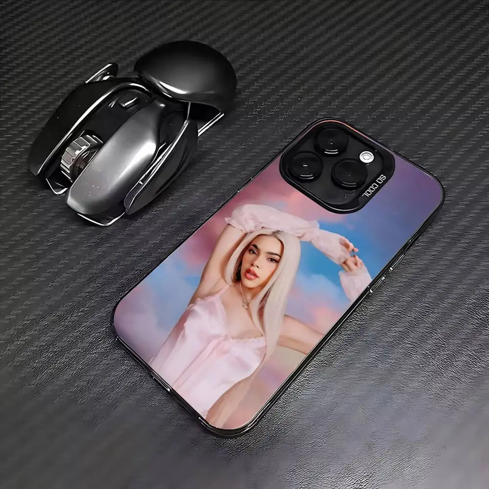 Custodia per telefono Singer K-Kenia OS per iPhone 17,16,15,14,13,12,11,Pro Max,Plus Candy Silver Cover