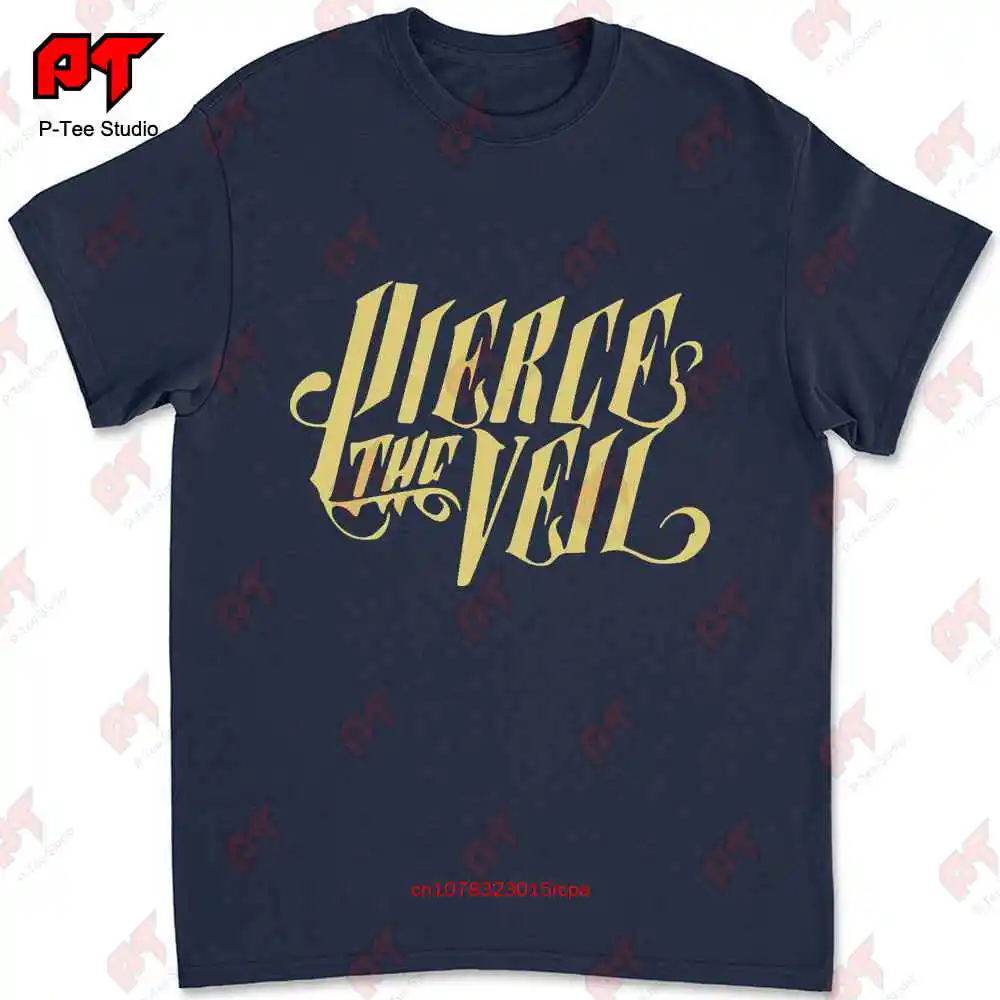 Pierce The Veil Logo Men'S Black T Shirt Size S M L Xl 2Xl 3Xl 0MX7