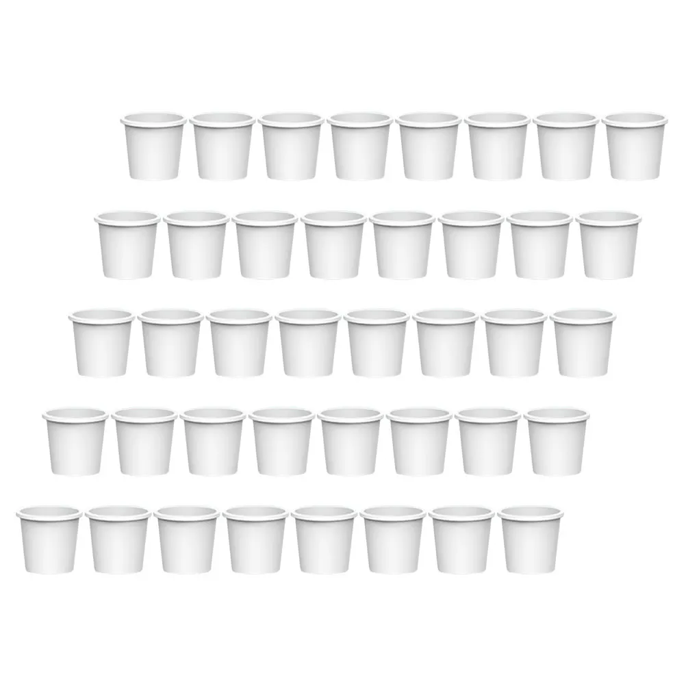 200 Stück Mini-Wasserspenderbecher, pädagogisches Rollenspiel, tragbare Mini-Pappbecher, Kinderküchenzubehör, Miniaturartikel