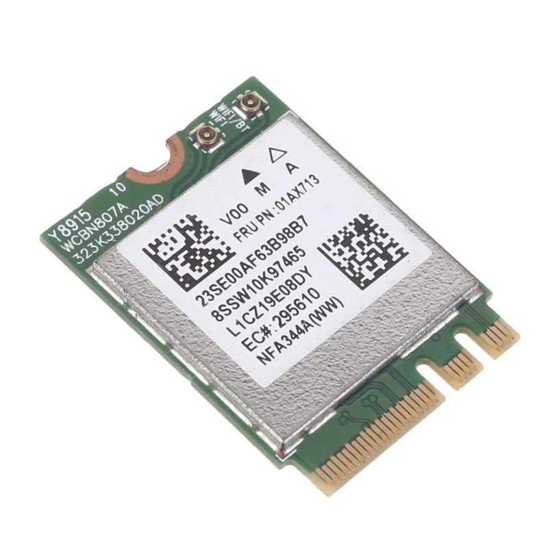 

NFA344A QCNFA344A M.2 NGFF WIFI CARD для 710S E470 E475 E570 E575 V310 YOGA-710 720 910 FRU 01AX713