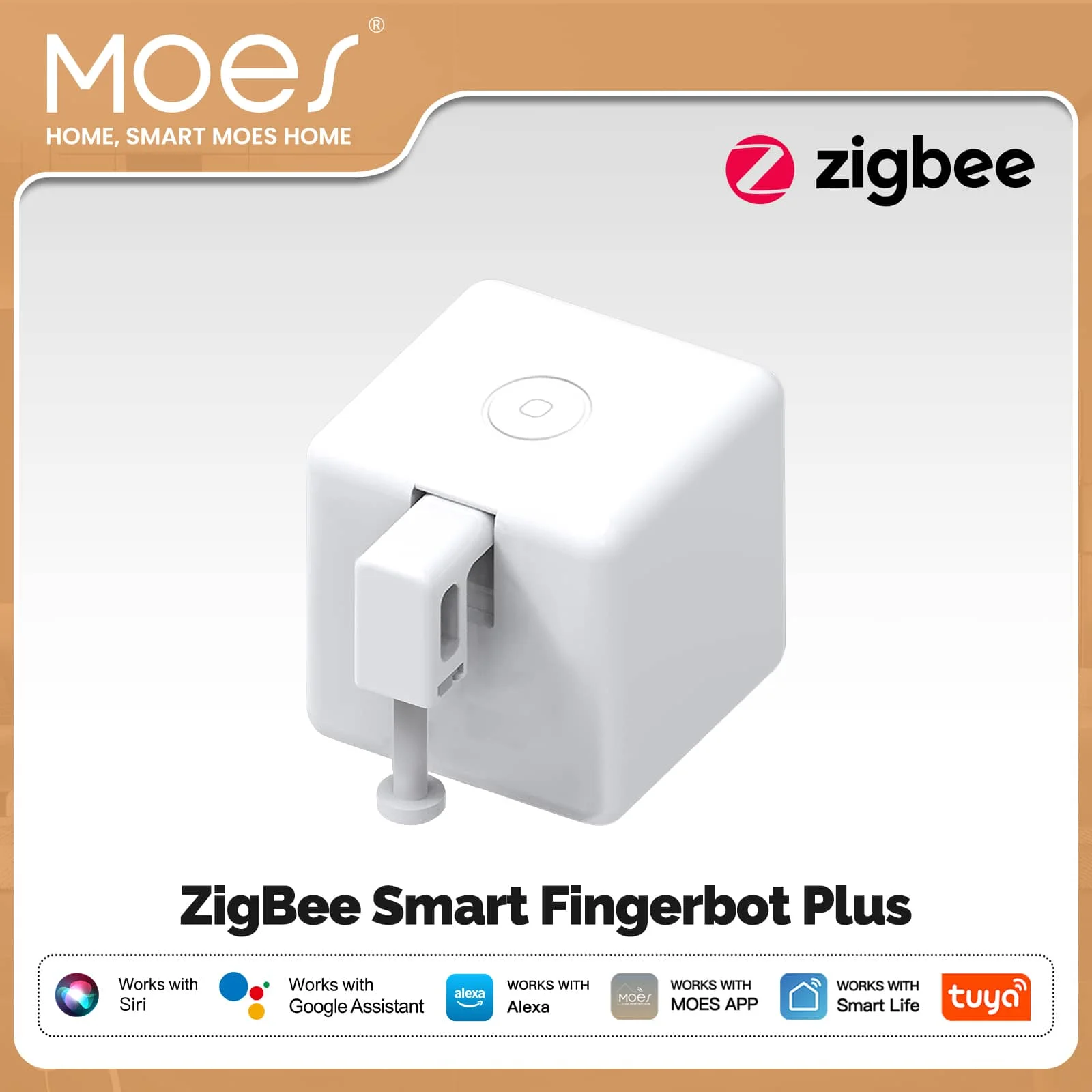 moes-tuya-フィンガーボット-ボタンプッシャー-新型-zigbee-フィンガーロボット-スマートライフアプリ-自動スイッチ-音声コントロール-alexa-google-home対応