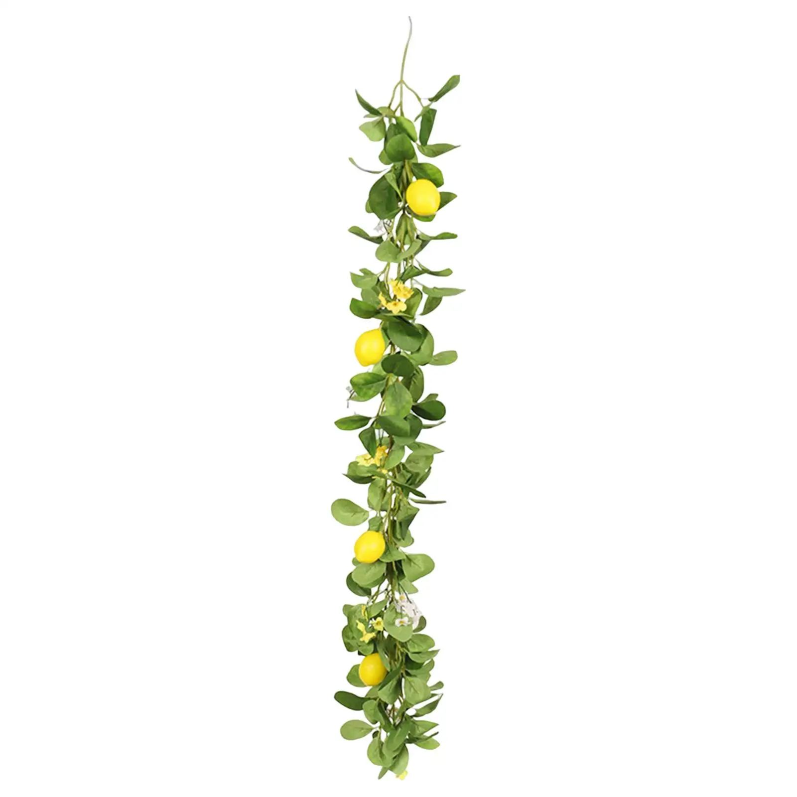 Artificial Lemon Garland Decoration Decor Faux Hanging for Wedding Valentines Day Party Home Decoration Summer