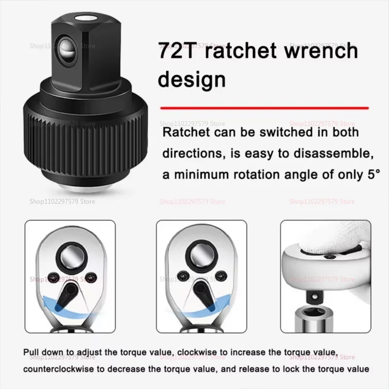 قابل للتعديل 2-24N m الإفراج السريع مفتاح العزم أداة إصلاح 1/4 بوصة اسئلة وجع عالية الدقة المضادة للانزلاق قبضة