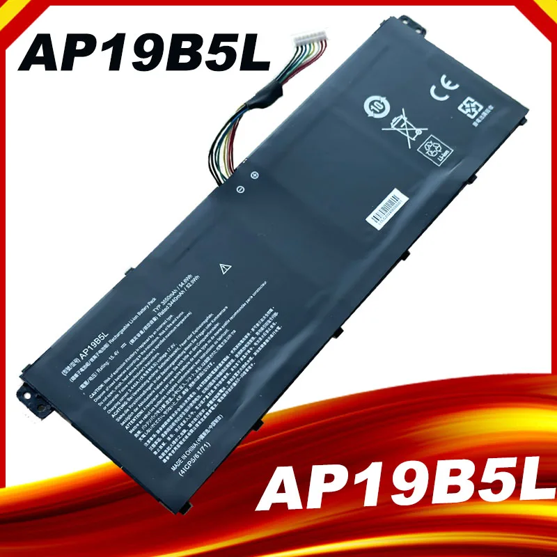 

AP19B5L аккумулятор для Acer Aspire 5 A515-43 A515-43G A515-44-R5XW/Swift 3 SF314-42 аккумуляторы для ноутбуков 15,4 В 54,6 Втч 3550 мАч