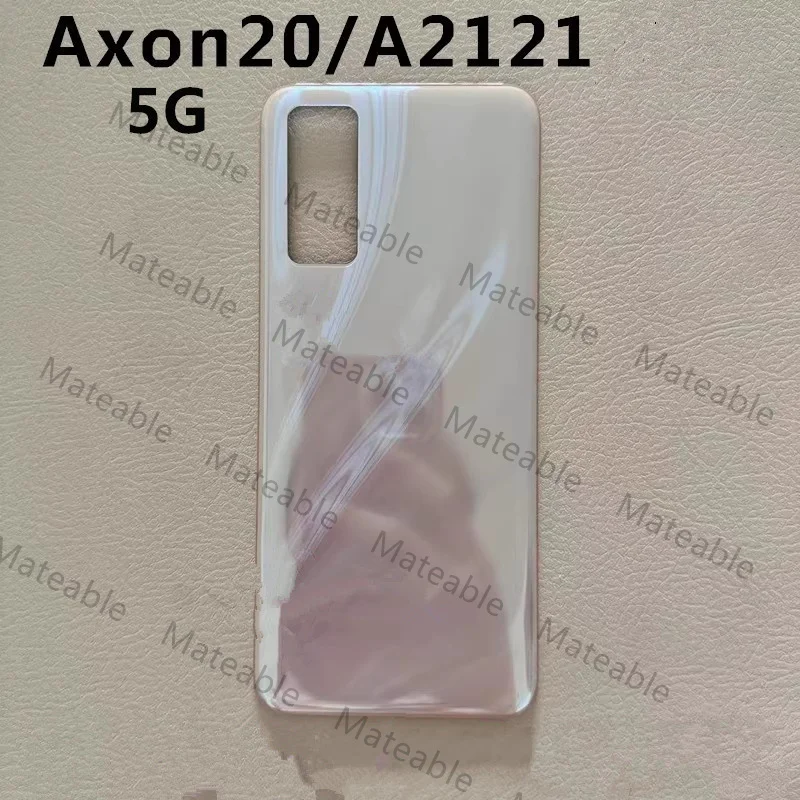 Axon20 5G الإسكان الخلفي ل ZTE Axon 20 5G A20 A2121 E G البطارية الغطاء الخلفي إصلاح الهاتف استبدال الباب