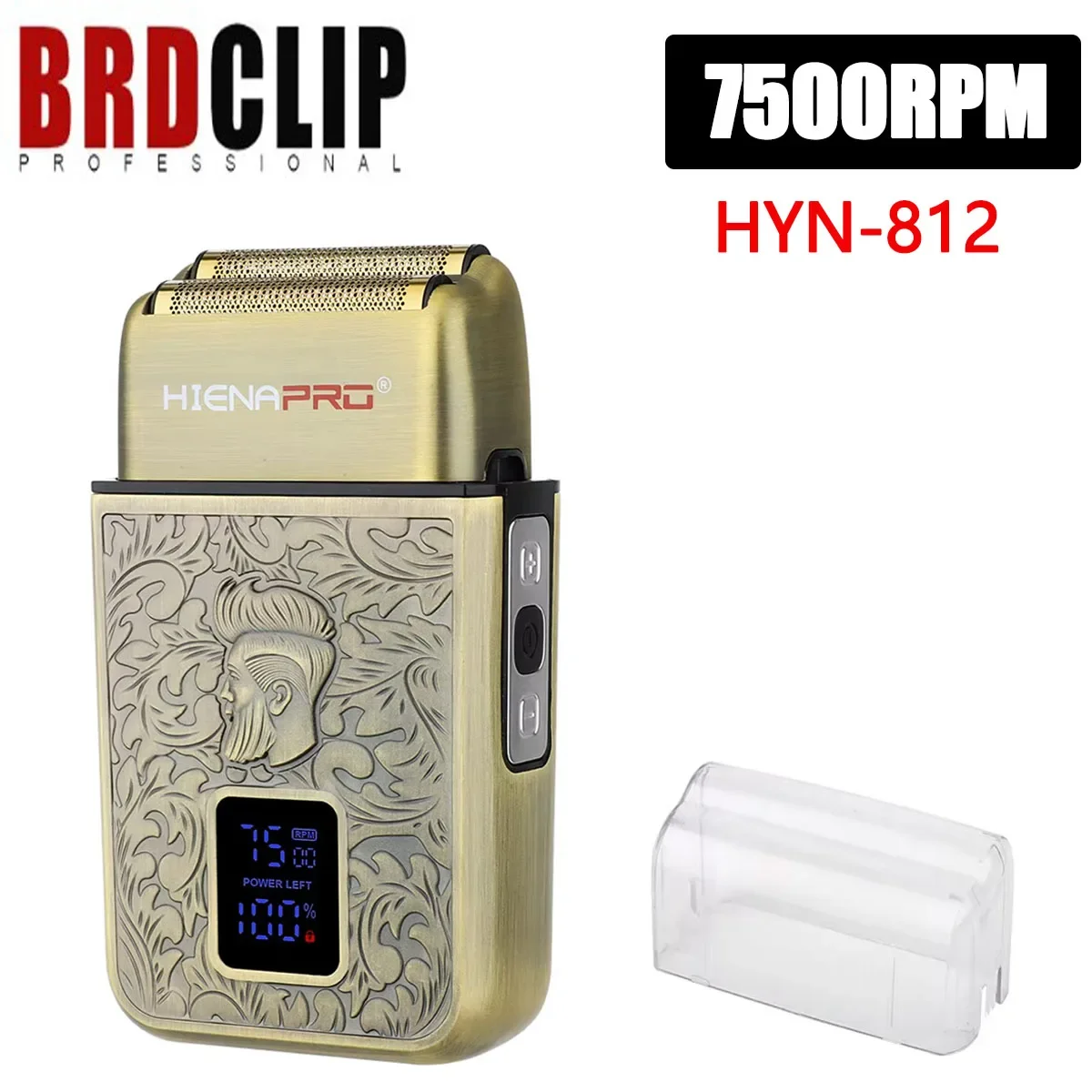 HYN-812 Full metal professional gradient reciprocating razor Men's electric cordless razor Hair trimmer Hairdresser