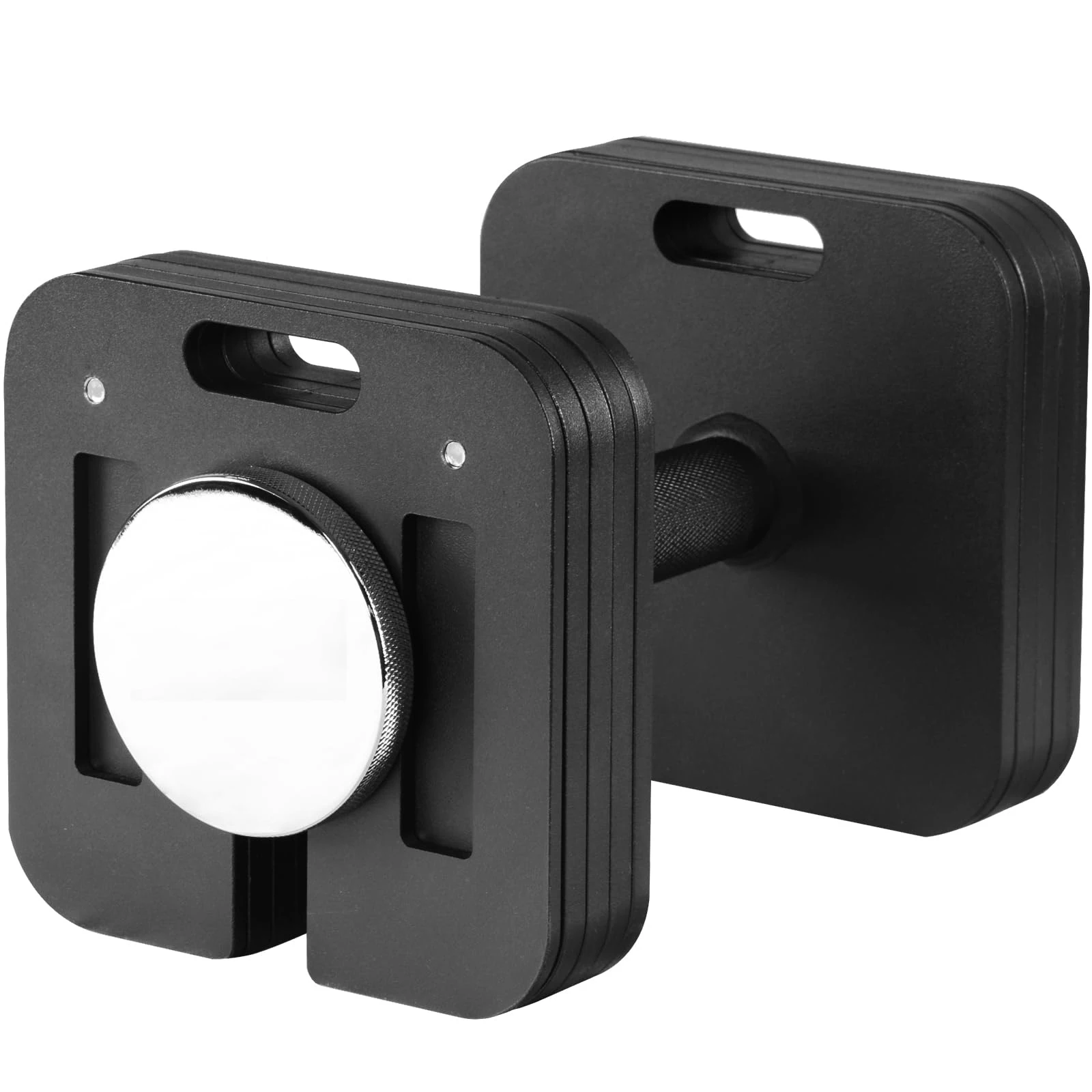 

Adjustable Dumbbells 50LB Single Square Dumbbell 9 in 1 Free Weights for Multiweight Options Quick