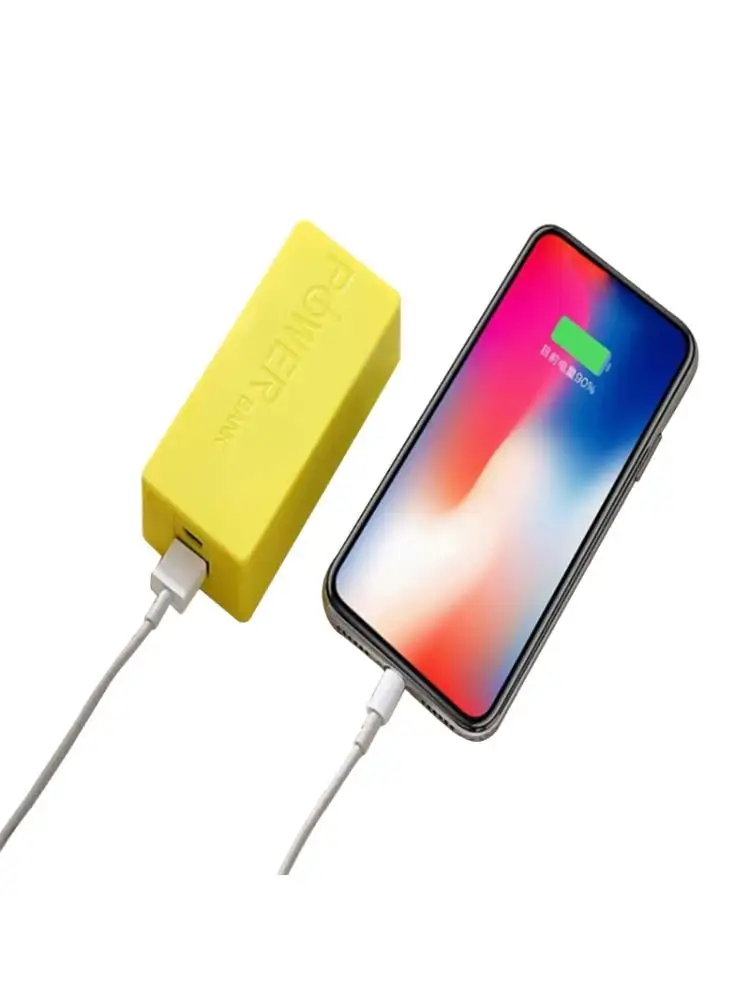 DIY Power Bank Case Box 5600mAh 2X 18650 USB Battery Charger Case For Phone Stroage Box Portable