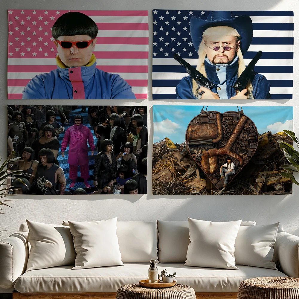 Singer O-Oliver Tree Ugly is Beautiful flag Tapestries Outdoor Parties Bedrooms Living Rooms Dorm Rooms Wall Decor Banners Gifts