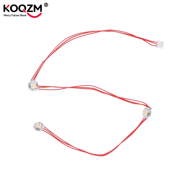 ForStealthburner LED Assembled Led Kit For Voron 2.4 3D Printer DIY Kit PTFE Wiring Harness With 3 RGBW Mini Button PCB Leds